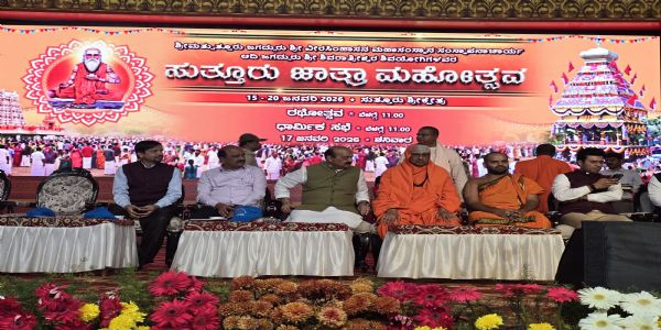 ಎಲ್ಲರು ಒಂದೇ ಎಂಬ ಭಾವದ ಹೊಳೆ ಹರಿಸುವುದು ಸುತ್ತೂರು ಜಾತ್ರೆ : ಬೊಮ್ಮಾಯಿ