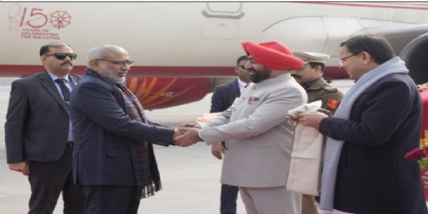 ಉತ್ತರಾಖಂಡಕ್ಕೆ ಉಪರಾಷ್ಟ್ರಪತಿ ಸಿ.ಪಿ. ರಾಧಾಕೃಷ್ಣನ್