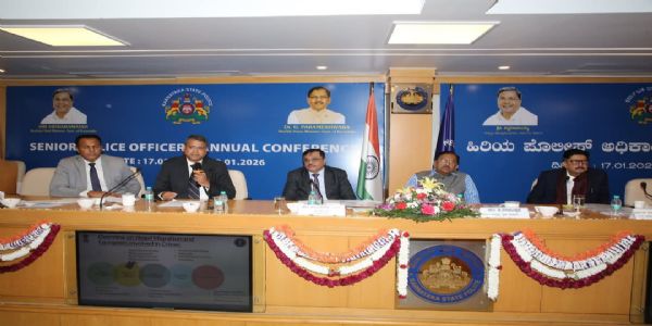 ಡ್ರಗ್ಸ್, ಸೈಬರ್ ಅಪರಾಧ ನಿಯಂತ್ರಣಕ್ಕೆ ತಂತ್ರಜ್ಞಾನ ಬಳಕೆಗೆ ಒತ್ತು ನೀಡಿ : ಪರಮೇಶ್ವರ