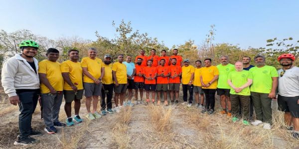 ಮುಂಬೈ ಟಾಟಾ ಮ್ಯಾರಥಾನ್ ನಲ್ಲಿ ಭಾಗವಹಿಸಿದವರಿಗೆ ಸನ್ಮಾನ