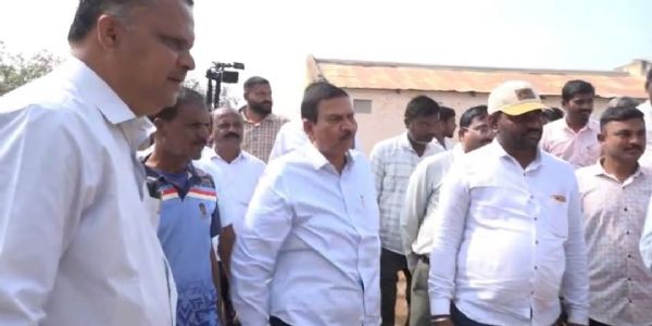 ಉತ್ಖನನ ಸ್ಥಳಕ್ಕೆ ಶಾಸಕ ಸಿಸಿ ಪಾಟೀಲ ಭೇಟಿ