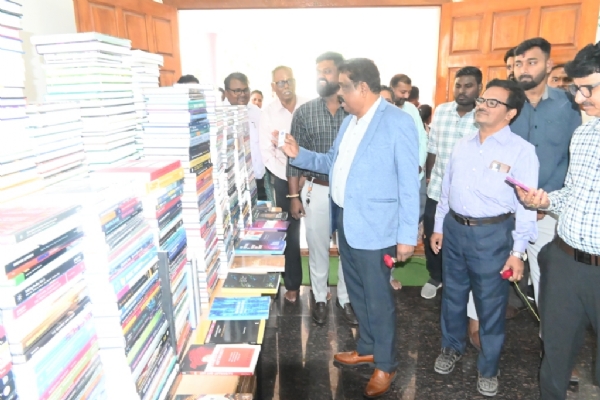 Book fair at the university
