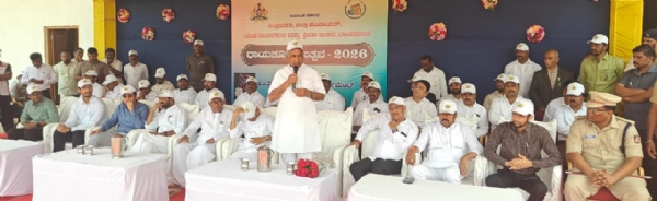 ಕ್ರೀಡೋತ್ಸವದ ಮೊದಲ ಪಂದ್ಯಕ್ಕೆ ಸಚಿವರಿಂದ ಚಾಲನೆ ಕ್ರೀಡೋತ್ಸವದ ಮೊದಲ ಪಂದ್ಯಕ್ಕೆ ಸಚಿವರಿಂದ ಚಾಲನೆ