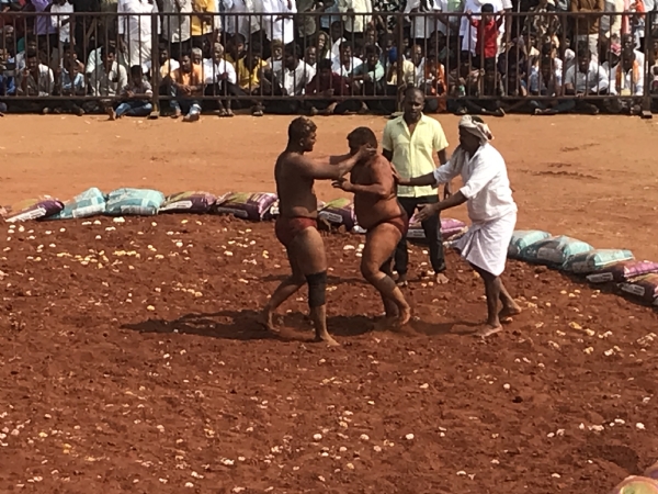 ಗವಿಮಠ :  ಕುಸ್ತಿ ಪಂದ್ಯಾವಳಿ