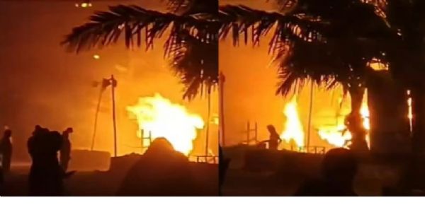 ಪ.ಬಂಗಾಳ ಗಂಗಾಸಾಗರ ಮೇಳ ಪ್ರದೇಶದಲ್ಲಿ ಅಗ್ನಿ ಅವಘಡ