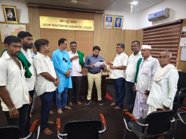 ನೀರು ಹರಿಸಲು ಮನವಿ