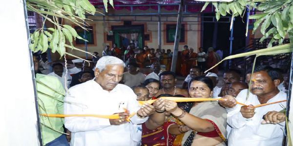 ಕುಲಹಳ್ಳಿಯಲ್ಲಿ ಶ್ರೀ ಯಲ್ಲಮ್ಮ ದೇವಿ ದೇವಸ್ಥಾನದ ಕೊಠಡಿ ಉದ್ಘಾಟನೆ