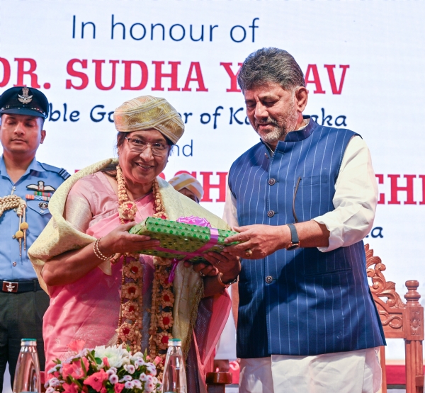 ನೂತನ ರಾಜ್ಯಪಾಲರ ಸ್ವಾಗತ ಸಮಾರಂಭ