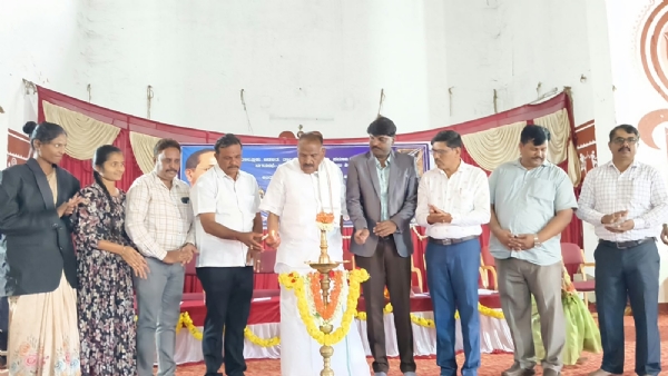 ಯುವ ಸಂಸತ್ತು ಸಭಾ ಕಾರ್ಯಕ್ರಮಕ್ಕೆ ಸಚಿವ ಕೆ. ಎಂ. ಶಿವಲಿಂಗೇಗೌಡ ಚಾಲನೆ ನೀಡಿದರು.