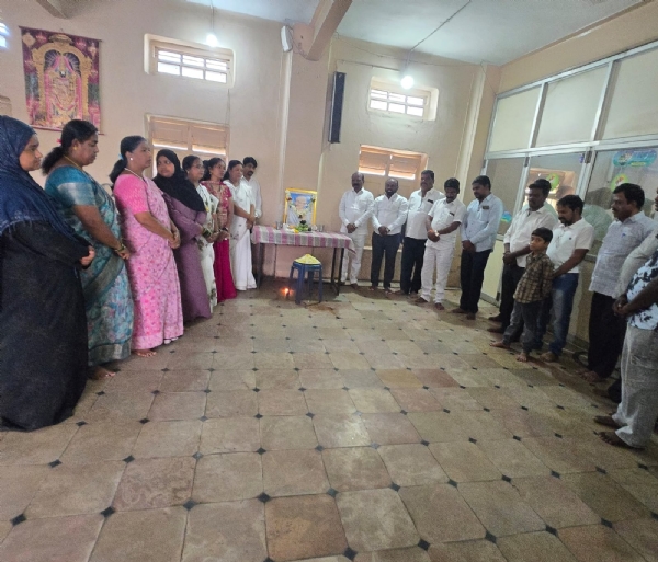 ಬಳ್ಳಾರಿ : ಜೆಡಿಎಸ್ ಕಚೇರಿಯಲ್ಲಿ ಗಾಂಧೀ ಜಯಂತಿ