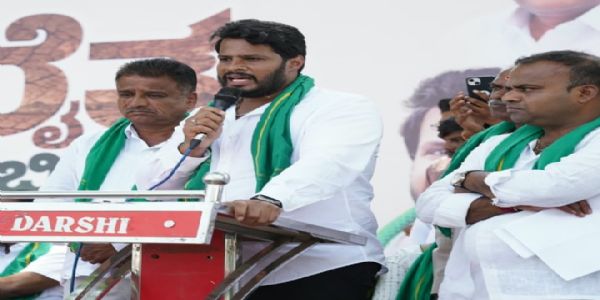 ಬರಪೀಡಿತ ಜಿಲ್ಲೆಗಳ ರೈತರಿಗೆ ಕನಿಷ್ಟ ಎಕರೆಗೆ ಇಪ್ಪತ್ತೈದು ಸಾವಿರ ಪರಿಹಾರ ನೀಡಲು ನಿಖಿಲ್ ಕುಮಾರಸ್ವಾಮಿ ಒತ್ತಾಯ