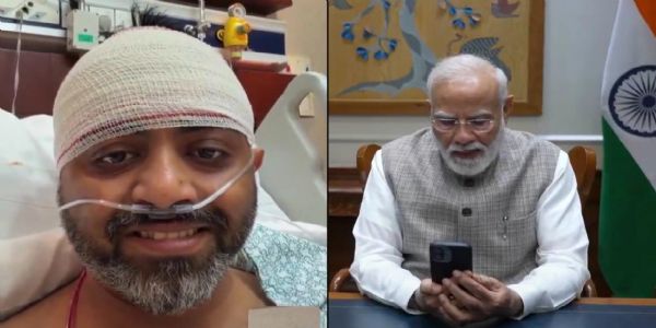 ಪ್ರಧಾನಿ ಮೋದಿ ಜತೆ ಮಾತುಕತೆ ವೇಳೆ ಕ್ಯಾಪ್ಟನ್ ಸ್ಮಿತ್ ಮಚ್ಚಾರ್ ಭಾವುಕ