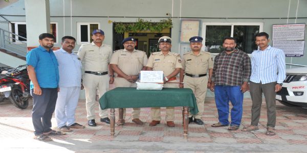 ಕಾಮಸಮುದ್ರ ಪೊಲೀಸರಿಂದ ಗಾಂಜಾ ಮಾರಾಟ ಆರೋಪಿಯ ಬಂಧನ