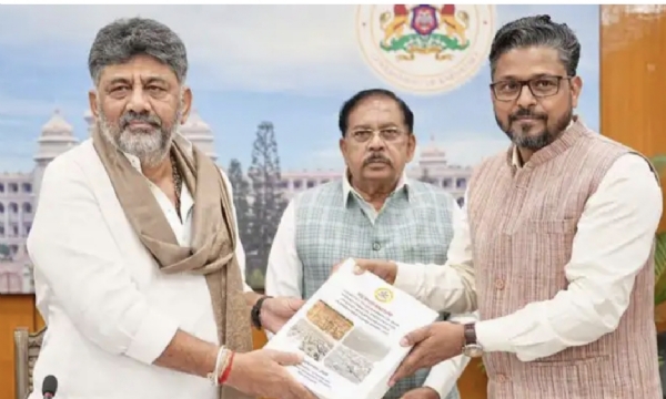 karnataka-government-submits-drought-report-to-central-study-team