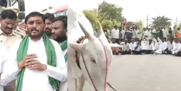 ಕಬ್ಬಿಗೆ 5500 ಬೆಂಬಲಗೆ ಆಗ್ರಹ