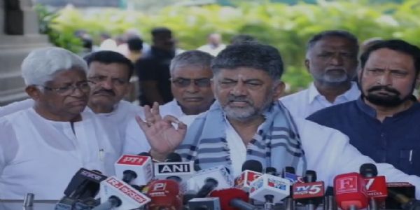 ರಾಜ್ಯ ಬಿಜೆಪಿ ನಾಯಕರಿಂದ ಕುತಂತ್ರ ರಾಜಕಾರಣ: ಸಿಎಂ ಡಿಕೆ ಶಿವಕುಮಾರ್ ವಾಗ್ದಾಳಿ