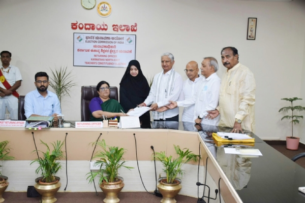 ಈಶಾನ್ಯ ಶಿಕ್ಷಕರ ಕ್ಷೇತ್ರ : ಆರು ಅಭ್ಯರ್ಥಿ - 10 ನಾಮಪತ್ರ
