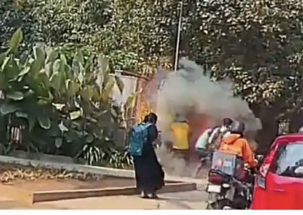 bengaluru-transformer-blast-outside-e-commerce-office-pedestrian-injured bengaluru-transformer-blast-outside-e-commerce-office-pedestrian-injured