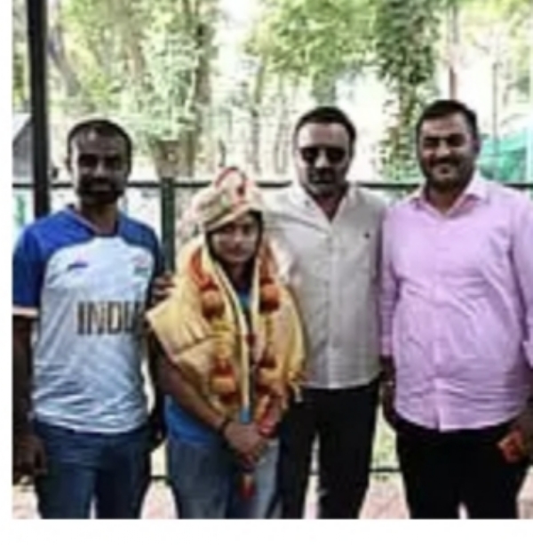 minister-santosh-lad-assures-support-to-para-athlete-radha-venkatesh minister-santosh-lad-assures-support-to-para-athlete-radha-venkatesh