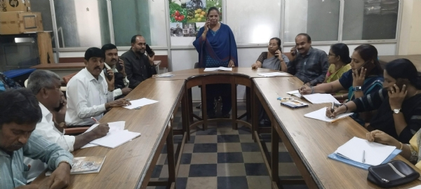 ಎಸ್.ಎಸ್.ಎಲ್.ಸಿ. ವಿದ್ಯಾರ್ಥಿಗಳೊಂದಿಗೆ ಪೋನ್‌ಇನ್ ಕಾರ್ಯಕ್ರಮದಲ್ಲಿ ಶಾಲಾ ಶಿಕ್ಷಣ ಇಲಾಖೆಯ ಉಪ ನಿರ್ದೇಶಕಿ ಅಲ್ಮಾಸ್ ಫರ್ವೀನ್ ತಾಜ್ ಮಾತನಾಡಿದರು.