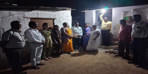 ಎಸ್ ಎಸ್ ಎಲ್ ಸಿ ಮಕ್ಕಳ ಮನೆಗೆ ಶಿಕ್ಷಕರ ತಂಡ ಭೇಟಿ