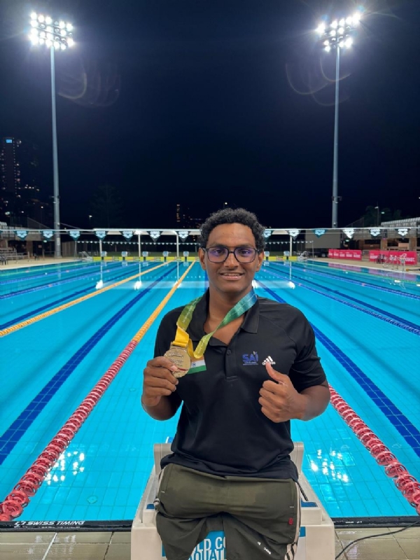 ಪ್ಯಾರಾ ಈಜುಗಾರ ಗೋಪಿಚಂದ್ಗೆ ಅಂತಾರಾಷ್ಟ್ರೀಯ ಬೆಳ್ಳಿ ಪದಕ ಪ್ಯಾರಾ ಈಜುಗಾರ ಗೋಪಿಚಂದ್ಗೆ ಅಂತಾರಾಷ್ಟ್ರೀಯ ಬೆಳ್ಳಿ ಪದಕ
