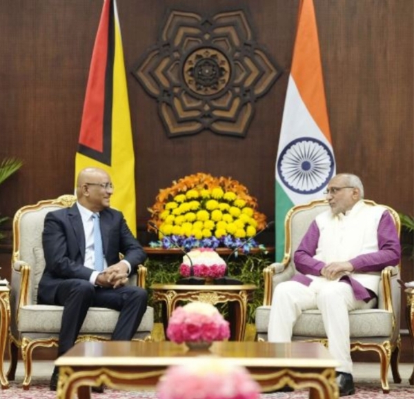 INDIA-GUYANA-VP-MEETING INDIA-GUYANA-VP-MEETING