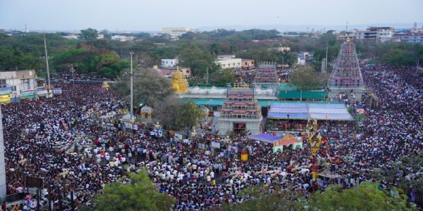 ಬಳ್ಳಾರಿ - ಶ್ರೀಕನಕದುರ್ಗಮ್ಮ ದೇವಿಯ ಸಿಡಿಬಂಡಿ