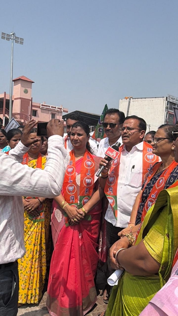 ಎಐ ಇಂಪ್ಯಾಕ್ಟ್ : ಮಹಿಳಾ ಮೋರ್ಚಾ ಪ್ರತಿಭಟನೆ