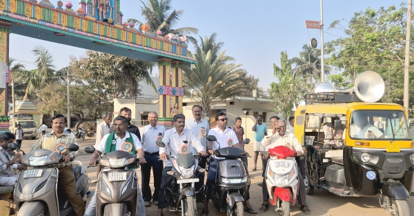 ವಿಷಾನಿಲದ ಕಾರ್ಖಾನೆಗಳು ಮುಚ್ಚಲು ಬೈಕ್ ರ್ಯಾಲಿ : ಅಲ್ಲಮಪ್ರಭು