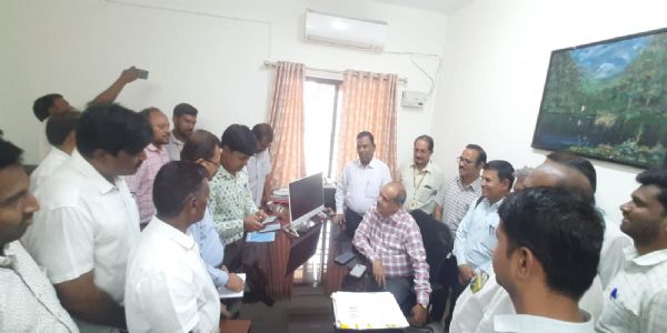 ಜನಗಣತಿ ಮಾಸ್ಟರ್ ಟ್ರೇನರ್ಗಳಿಂದ ಪ್ರಾತ್ಯಕ್ಷಿಕೆ