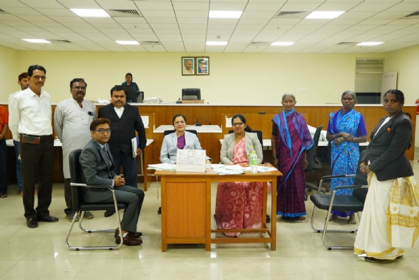 National Lok Adalat: Conciliation of various types of cases