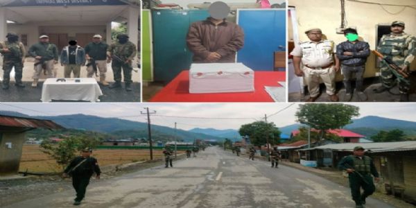 ಮಣಿಪುರದಲ್ಲಿ ಅಕ್ರಮ ಶಸ್ತ್ರಾಸ್ತ್ರ, ಮಾದಕ ದ್ರವ್ಯ ಪ್ರಕರಣ: ಮೂವರು ಬಂಧನ