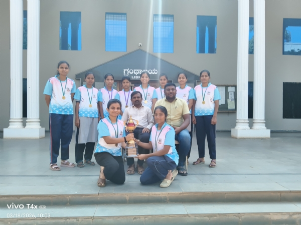 ಕೊಪ್ಪಳ ವಿವಿಯ ಅಂತರ್ ಕಾಲೇಜು ಖೋಖೋ ಚಾಂಪಿಯನ್