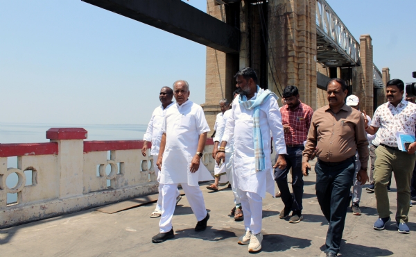 ಎಲ್ಲಾ ಕ್ರಸ್ಟ್ ಗೇಟ್ಗಳ ಅಳವಡಿಕೆ ಮೇ ಅಂತ್ಯದೊಳಗೆ ಪೂರ್ಣ: ಎನ್.ಎಸ್. ಭೋಸರಾಜು