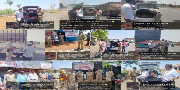 ಬಾಗಲಕೋಟೆ ಉಪಚುನಾವಣೆ: ತಪಾಸಣೆ ತೀವ್ರಗೊಳಿಸಿದ ಪೊಲೀಸರು