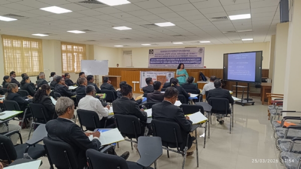 ನ್ಯಾಯಾಂಗ ವ್ಯವಸ್ಥೆಯಲ್ಲಿ ಮಧ್ಯಸ್ಥಿಕೆದಾರರ ಪಾತ್ರ ಮಹತ್ತರ ನ್ಯಾಯಾಂಗ ವ್ಯವಸ್ಥೆಯಲ್ಲಿ ಮಧ್ಯಸ್ಥಿಕೆದಾರರ ಪಾತ್ರ ಮಹತ್ತರ