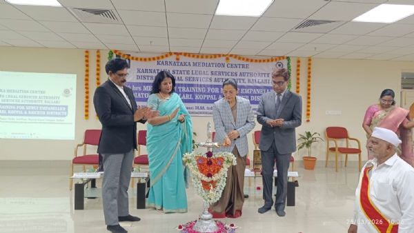 ನ್ಯಾಯಾಂಗ ವ್ಯವಸ್ಥೆಯಲ್ಲಿ ಮಧ್ಯಸ್ಥಿಕೆದಾರರ ಪಾತ್ರ ಮಹತ್ತರ ನ್ಯಾಯಾಂಗ ವ್ಯವಸ್ಥೆಯಲ್ಲಿ ಮಧ್ಯಸ್ಥಿಕೆದಾರರ ಪಾತ್ರ ಮಹತ್ತರ