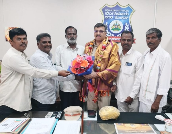 ರಾಷ್ಟ್ರಪತಿ ಪದಕ :  ಡಿಸಿಪಿ ರಾಜ ಇಮಾಮರಿಗೆ ಬೆಂಗಳೂರಿನಲ್ಲಿ ಸನ್ಮಾನ