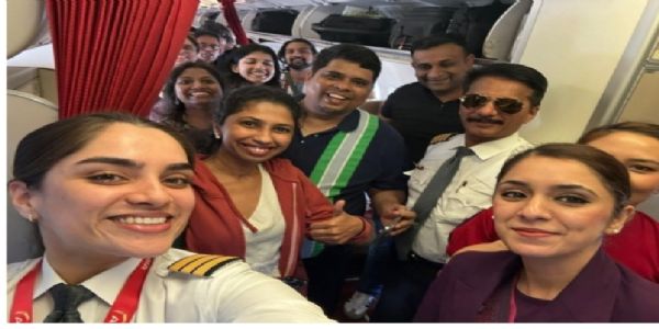 ದುಬೈನಿಂದ ದೆಹಲಿ ತಲುಪಿದ ಮೊದಲ ಏರ್ ಇಂಡಿಯಾ ವಿಮಾನ: 149 ಪ್ರಯಾಣಿಕರು ಸುರಕ್ಷಿತ ವಾಪಸ್ಸು