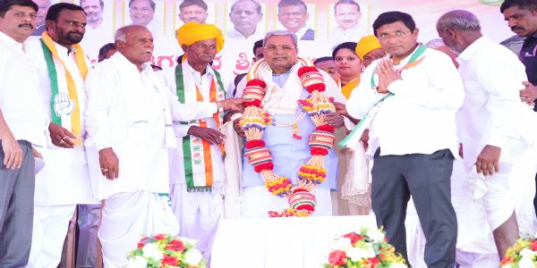 ಬಾಗಲಕೋಟೆ ಕಾಂಗ್ರೆಸ್ ಅಭ್ಯರ್ಥಿ ಪರ ಮುಖ್ಯಮಂತ್ರಿ ಪ್ರಚಾರ