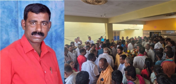 ರೈತ ಸಂಘದ ಮುಖಂಡ ಟಿ. ವೆಂಕಟೇಶ್ ಅಪಘಾತದಲ್ಲಿ ಮೃತಪಟ್ಟಿದ್ದು, ಹಲವಾರು ಮುಖಂಡರು ಕೋಲಾರ ತಾಲ್ಲೂಕಿನ ತುರಂಡಹಳ್ಳಿ ಗ್ರಾಮದಲ್ಲಿ ಅಂತಿಮ ದರ್ಶನ ಪಡೆದರು.