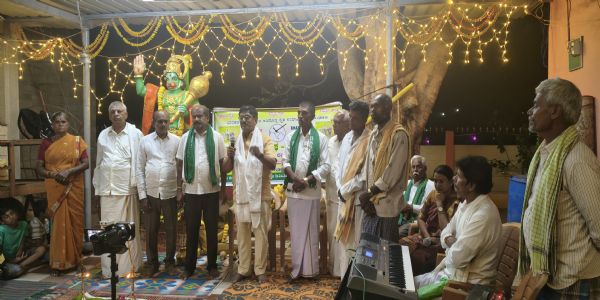 ಗ್ರಾಮಗಳಲ್ಲಿ ಸಾಮರಸ್ಯ ಜೀವನ ನಡೆಸಲು ಭಾರತೀಯ ಕಿಸಾನ್ ಸಂಘದ ರಾಷ್ಟ್ರೀಯ ಅಧ್ಯಕ್ಷ ಸಾಯಿರೆಡ್ಡಿ ಕರೆ