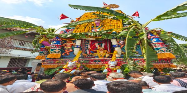 ಶ್ರೀನಿವಾಸಪುರ ತಾಲ್ಲೂಕು ರೋಣೂರಿನಲ್ಲಿ ವೆಂಕಟೇಶ್ವರಸ್ವಾಮಿ ರಥೋತ್ಸವ