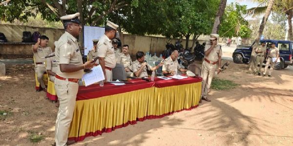 ಮುಖ್ಯಮಂತ್ರಿಗಳ ಮೈಸೂರು ಭೇಟಿ : ಬಂದೋಬಸ್ತ್ ಕುರಿತು ಪೊಲೀಸ್ ಸಿಬ್ಬಂದಿಗೆ ಸೂಚನೆ