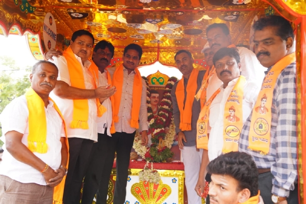 A majestic statue of Basavanna on horseback in Bellary: MLA Nara Bharat Reddy
