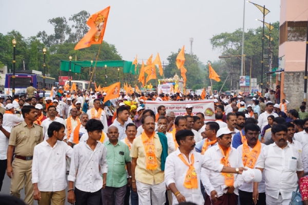 A majestic statue of Basavanna on horseback in Bellary: MLA Nara Bharat Reddy