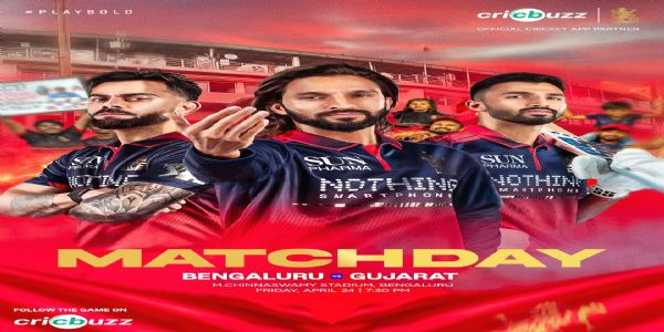 ಐಪಿಎಲ್ ; ಆರ್.ಸಿ.ಬಿ–ಗುಜರಾತ ಪಂದ್ಯಕ್ಕೆ ಚಿನ್ನಸ್ವಾಮಿ ಸಜ್ಜು, 2,300 ಪೊಲೀಸರ ಬಿಗಿ ಬಂದೋಬಸ್ತ್