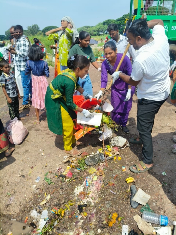 ಹುಲಿಗಿ ಜಾತ್ರಾ- “ನಮ್ಮ ನದಿ – ನಮ್ಮ ಹೊಣೆ” ಅಭಿಯಾನಕ್ಕೆ ಉತ್ತಮ ಸ್ಪಂದನೆ