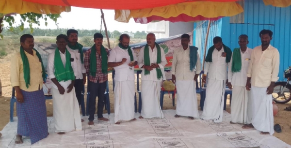 Anti-Baldota protest enters 8th day to free Basapura Lake